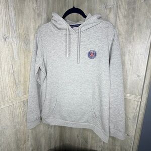 Gray Pullover Hoodie - Men's
